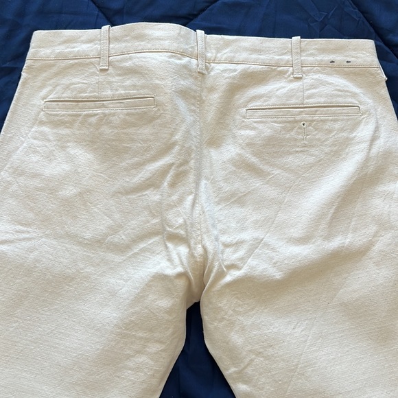 J. Crew | The Driggs | size 35 x 32 | White | never worn | Like New - Picture 10 of 12